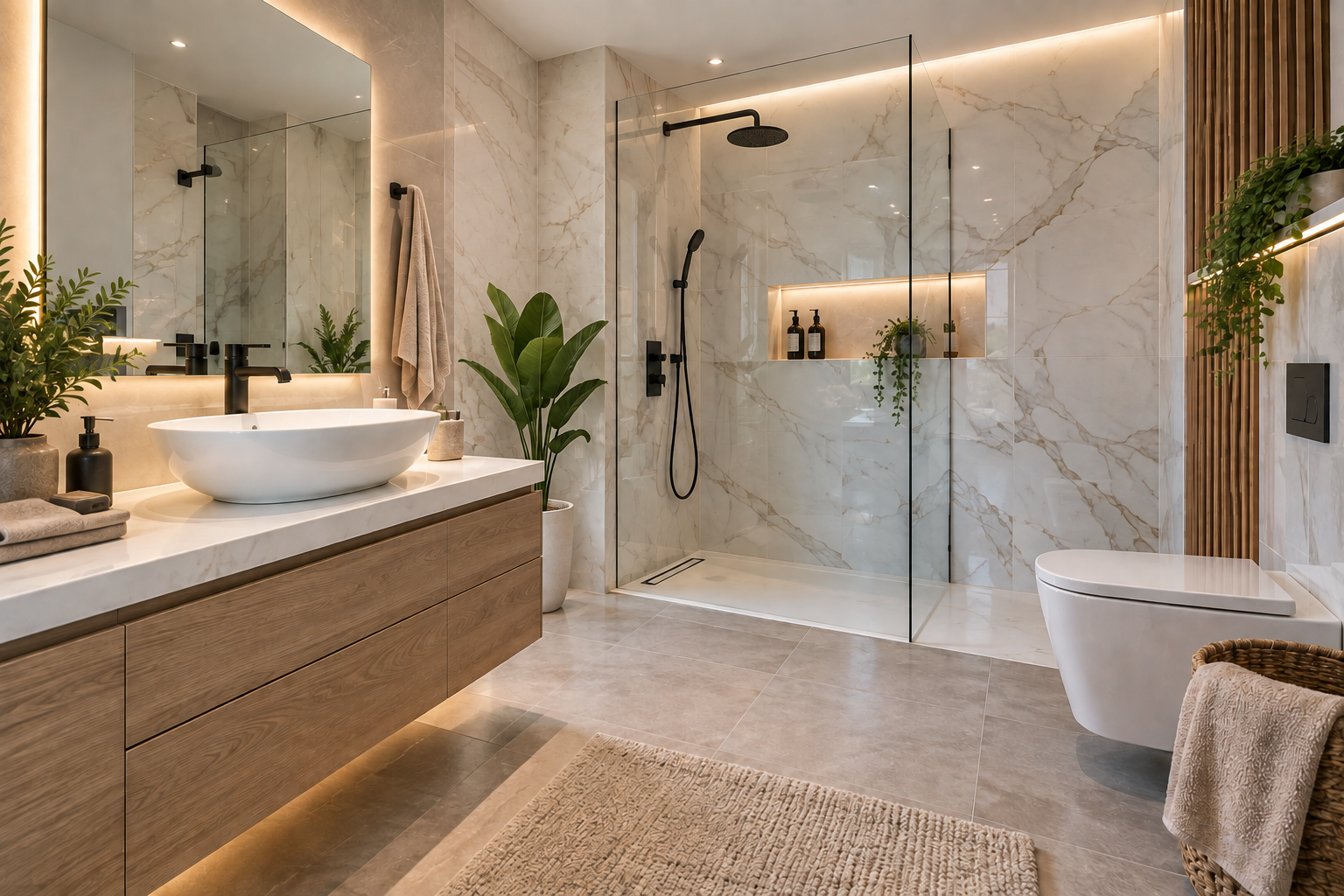 Baño reformado Canarias Reforma